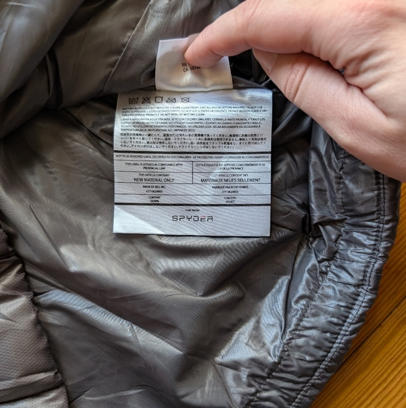 Spyder Down Puffer Vest - Picture 8 of 11
